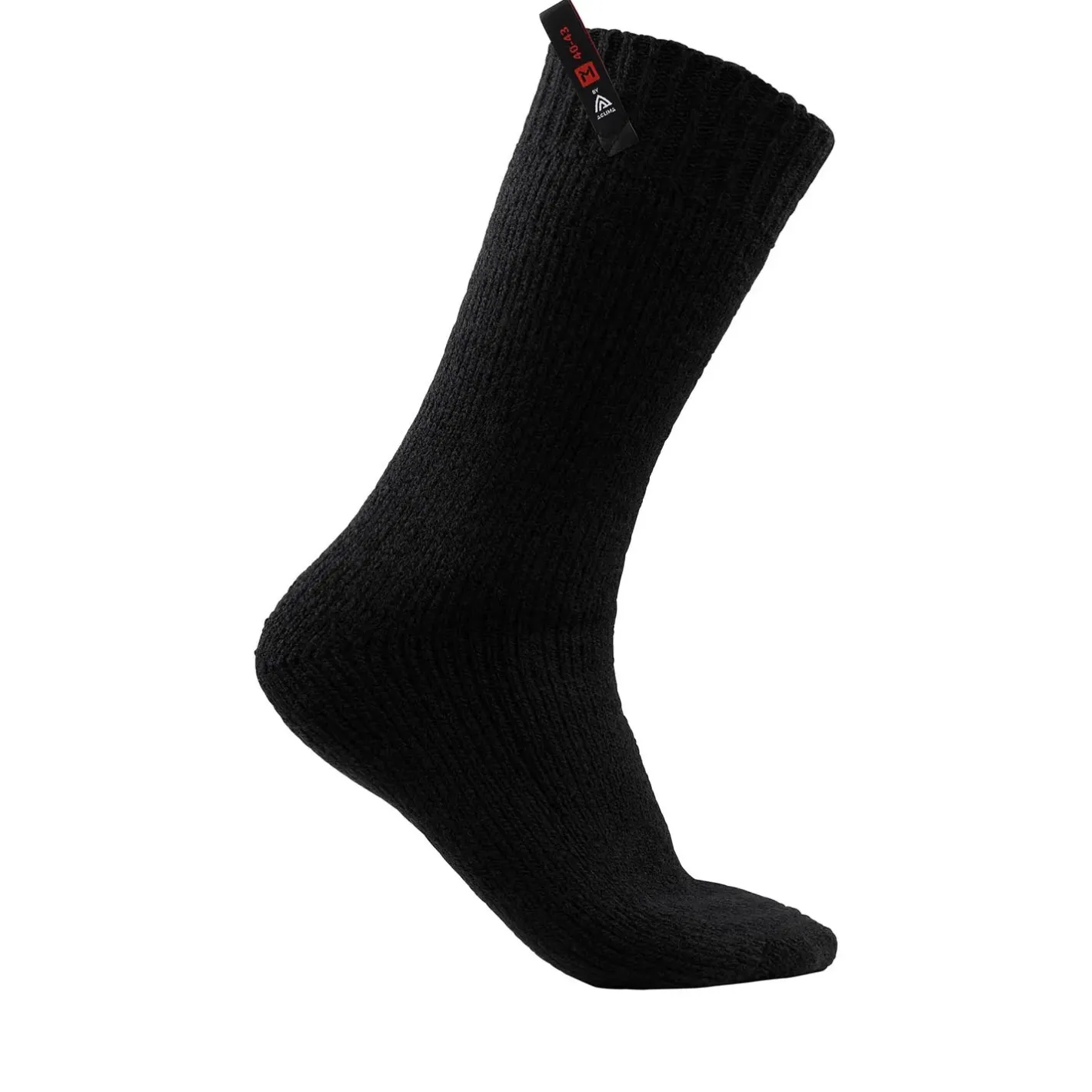 Aclima Tekniske Sokker|Tekniske Sokker<Lars Monsen Thick Socks Sort (JET BLACK)