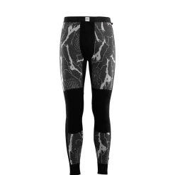 Aclima Uldunderdele<Mens Lars Monsen Longs Sort (JET BLACK/FEMUNDEN DARK)