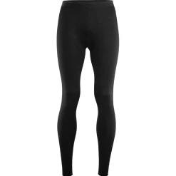 Aclima Uldunderdele<Mens Lightwool Longs Sort (JET BLACK)