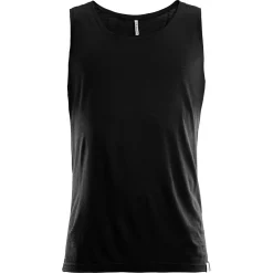 Aclima T-Shirts<Mens Lightwool Singlet Sort (JET BLACK)