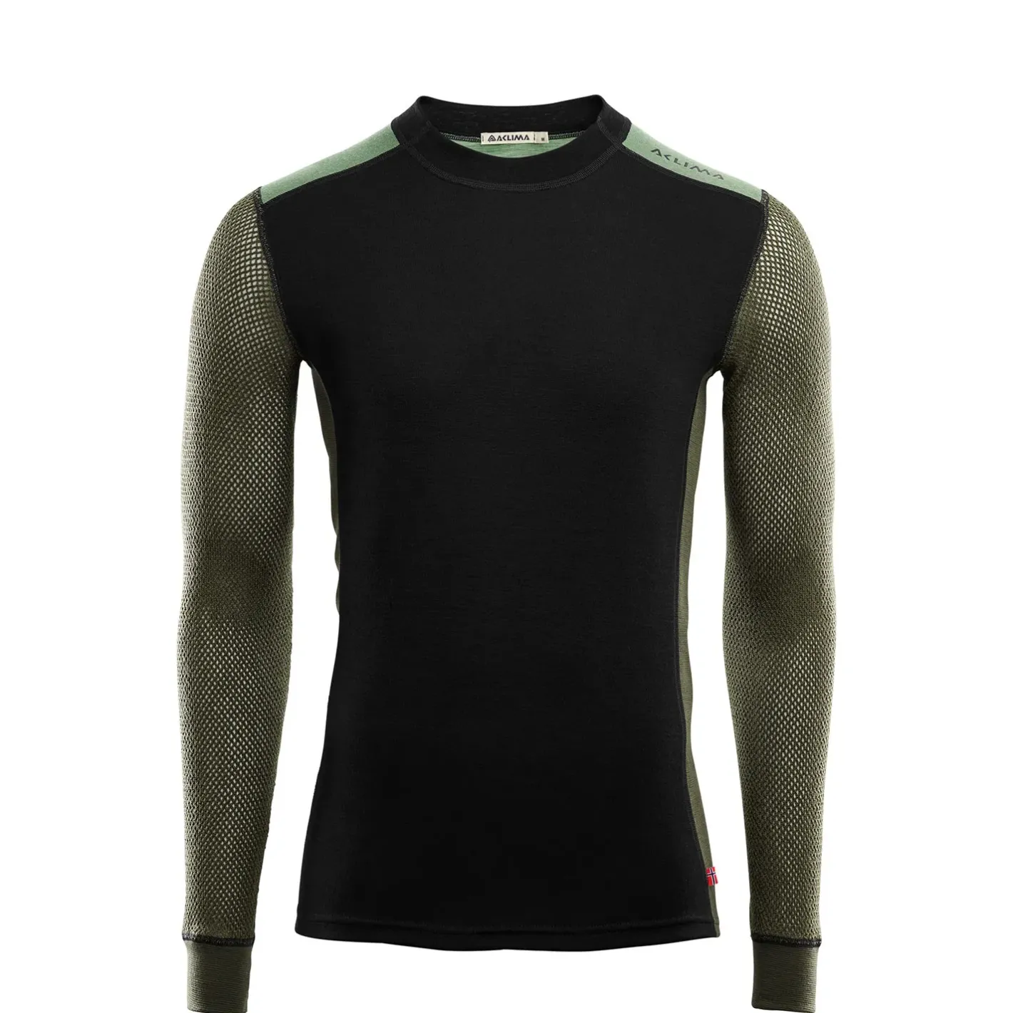 Aclima Uldoverdele<Mens Woolnet Hybrid Crew Neck