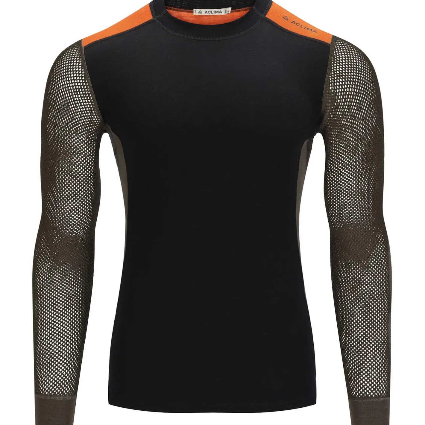 Aclima Uldoverdele<Mens Woolnet Hybrid Crew Neck