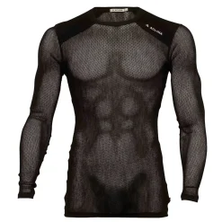 Aclima T-Shirts<Mens WoolNet Light Crewneck Sort (JET BLACK)