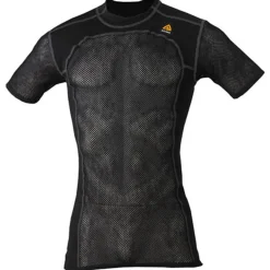 Aclima Uldoverdele<Mens Woolnet T-Shirt Sort (JET BLACK)