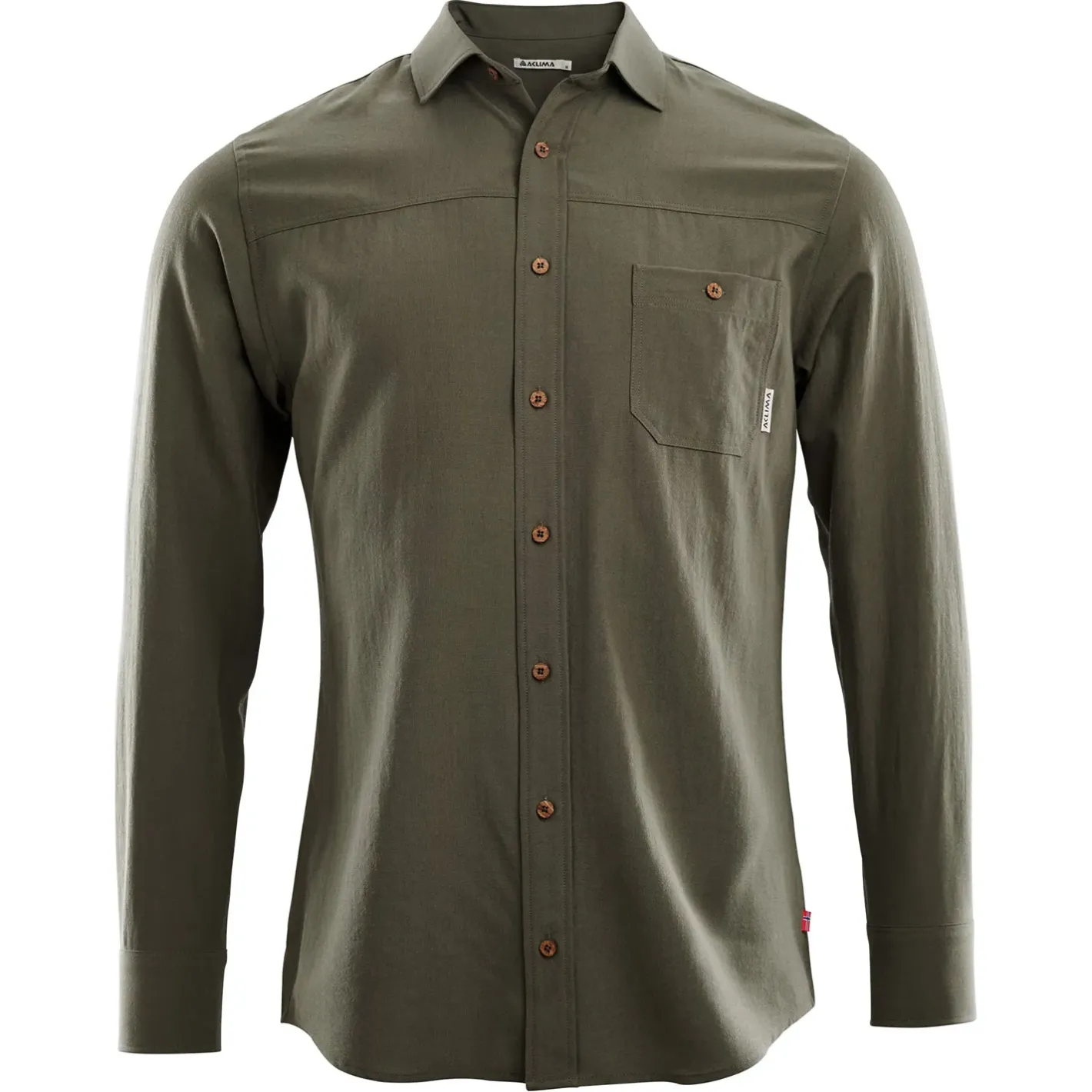 Aclima Skjorter<Mens Woven Wool Shirt