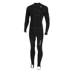 Aclima Uldunderdele|Uldunderdele<WarmWool Bodypiece Sort (JET BLACK)