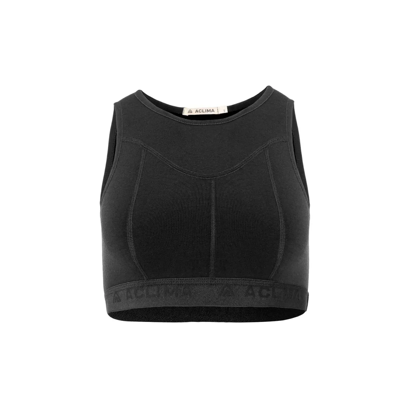 Aclima Uldoverdele<Womens Fleecewool V2 Top Sort (JET BLACK)