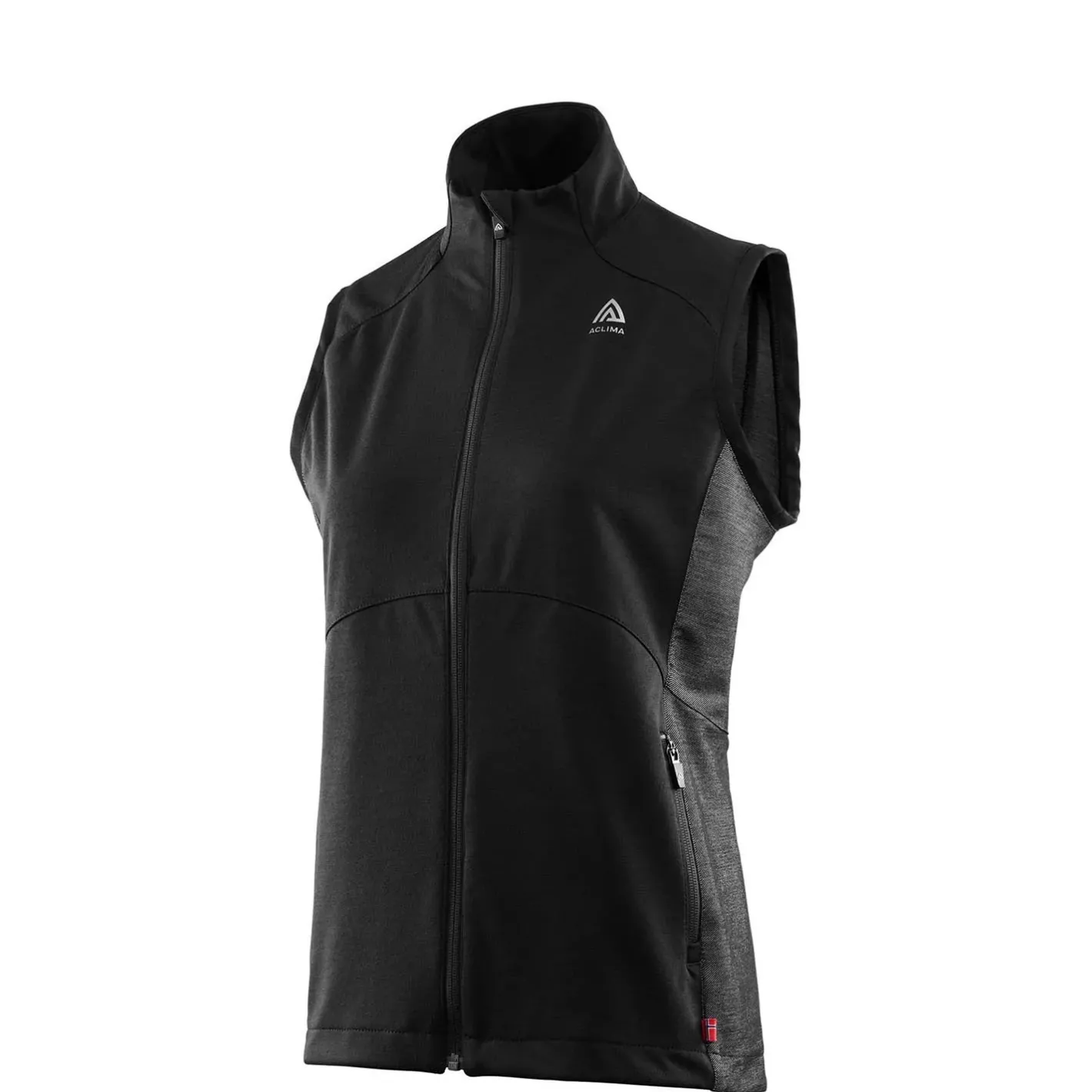 Aclima Veste<Womens FlexWool Sports Vest Sort (JET BLACK)