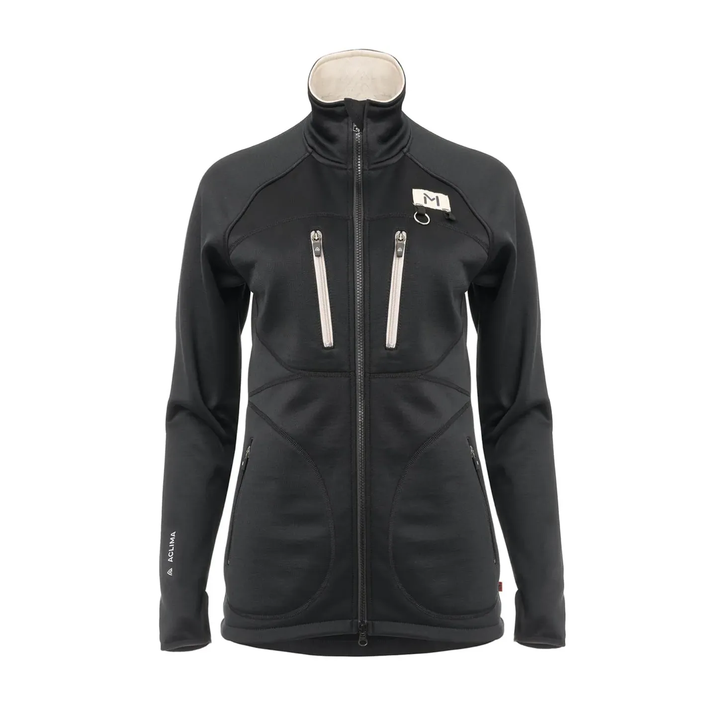 Aclima Fleece- Og Uldtrøjer<Womens Lars Monsen Femunden Jacket Sort (JET BLACK)