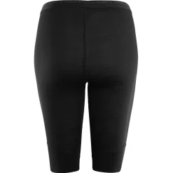 Aclima Uldunderdele<Womens Lightwool Long Shorts Sort (JET BLACK)