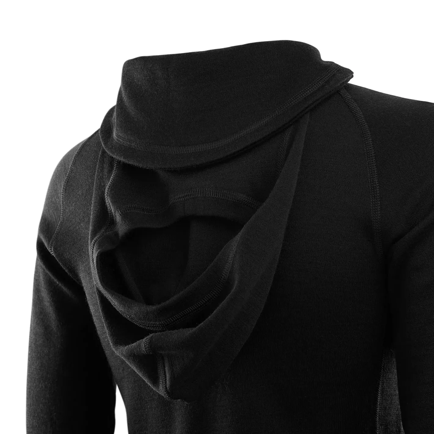 Aclima Sweaters Og Pullovers<Womens WarmWool Hood Sweater Sort (JET BLACK)