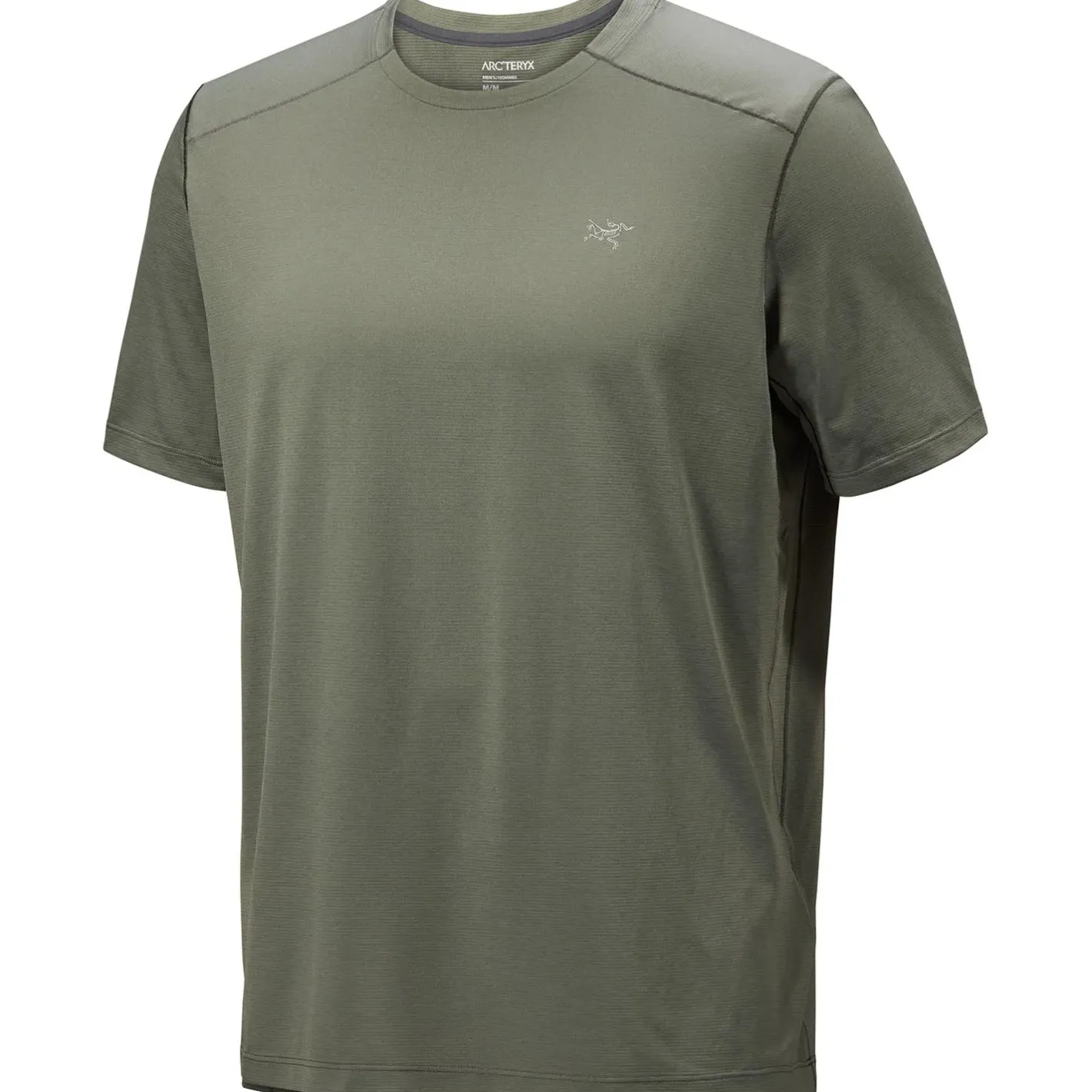 Arcteryx T-Shirts<Mens Cormac Crew S/S S2025 model Grøn (FORAGE HEATHER II)