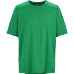 Arcteryx T-Shirts<Mens Cormac Crew S/S S2023 model Grøn (JUNGLE HEATHER)