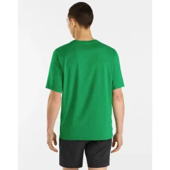 Arcteryx T-Shirts<Mens Cormac Crew S/S S2023 model Grøn (JUNGLE HEATHER)