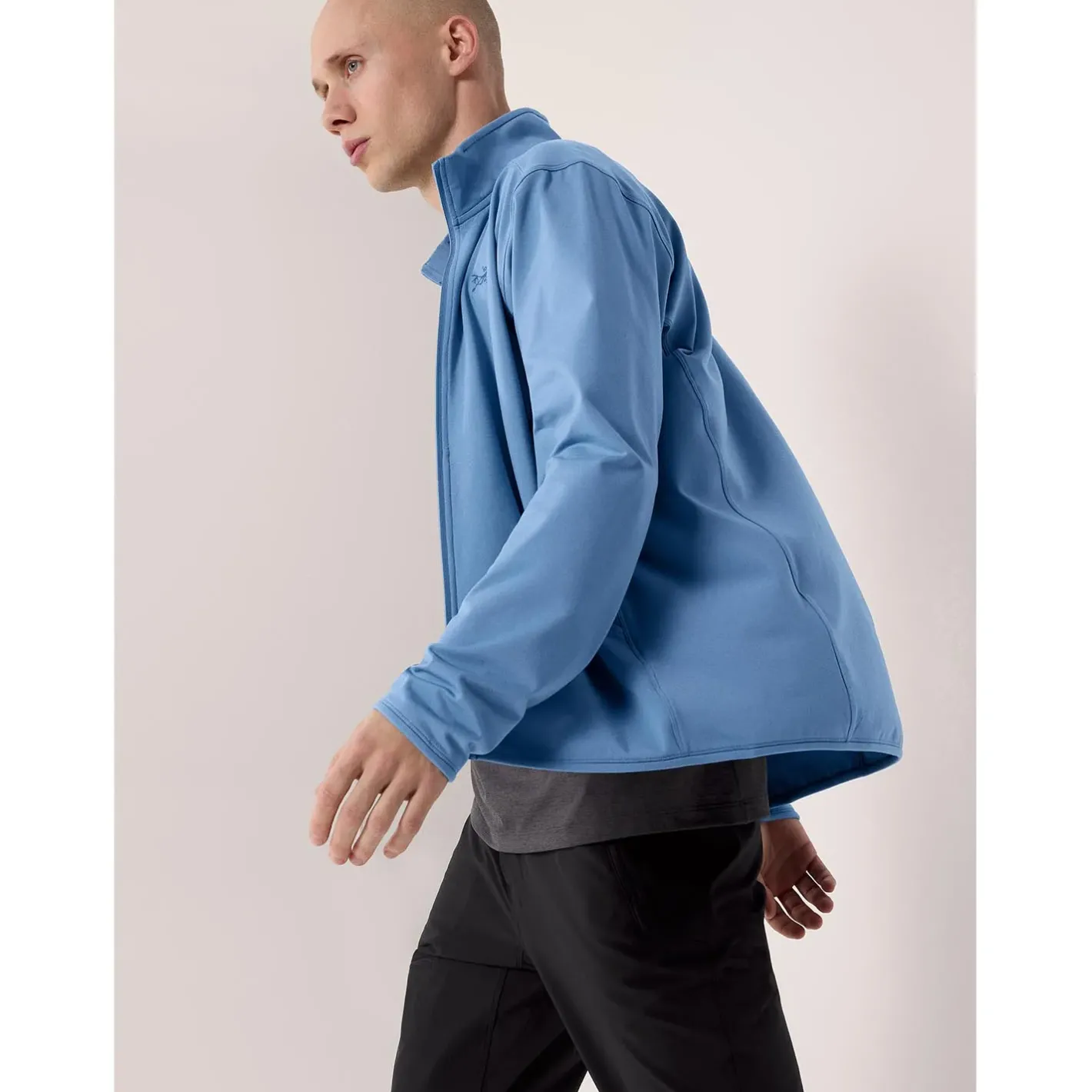Arcteryx Fleece- Og Uldtrøjer<Mens Kyanite Lightweight Jacket S2023 model Blå (STONE WASH)