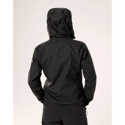 Arcteryx Vandtætte Jakker<Womens Alpha Lightweight Anorak Sort (BLACK)