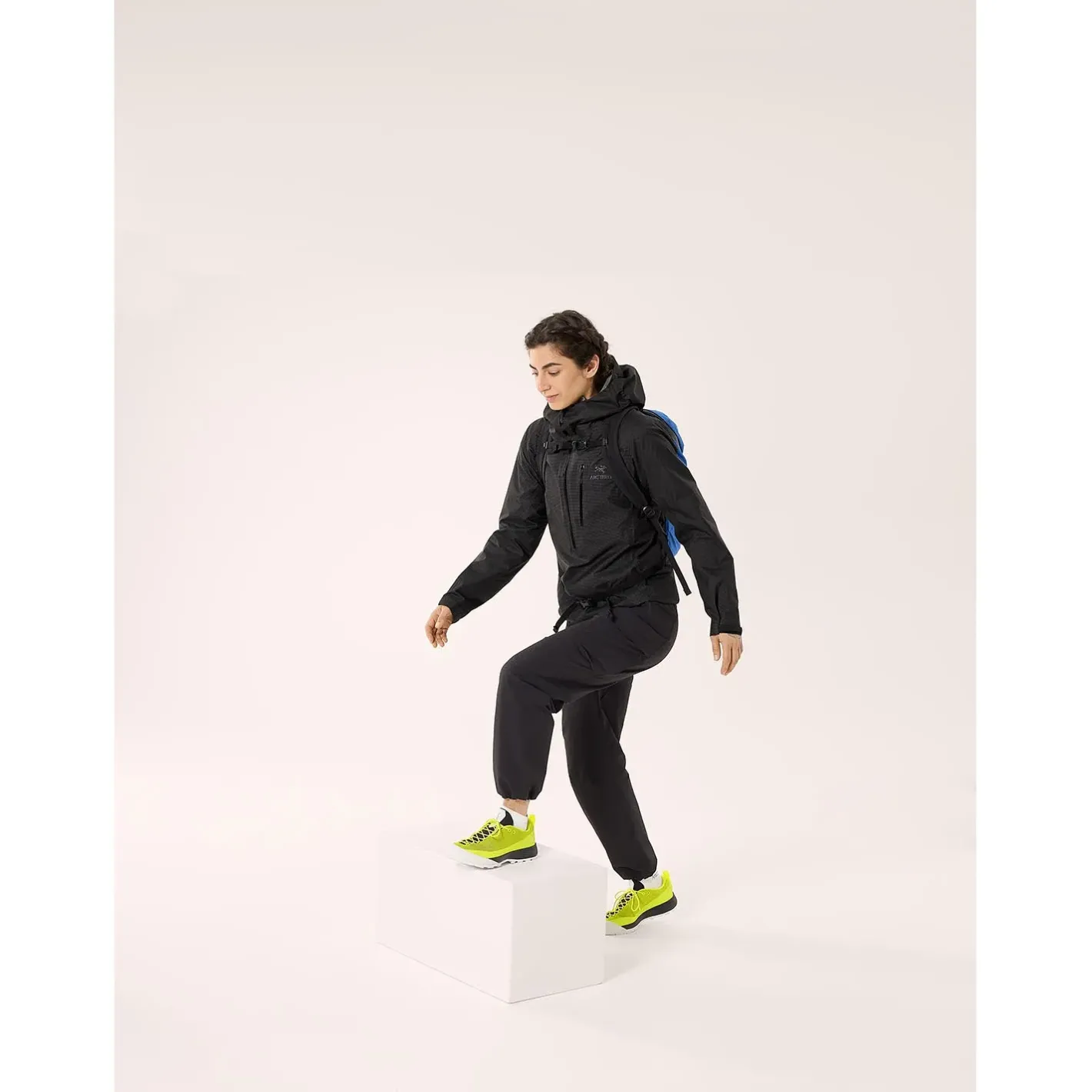 Arcteryx Vandtætte Jakker<Womens Alpha Lightweight Anorak Sort (BLACK)