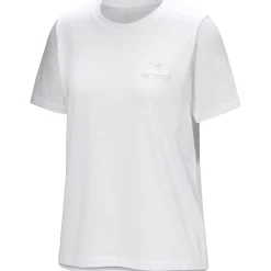 Arcteryx T-Shirts<Womens Kragg SL Cotton Emblem Crew S/S