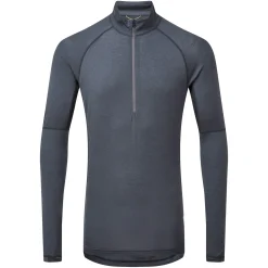 Artilect Uldoverdele<Mens Boulder 125 1/4 Zip Blå (DUSK BLUE/BLACK)