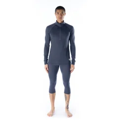 Artilect Uldoverdele<Mens Boulder 125 1/4 Zip Blå (DUSK BLUE/BLACK)