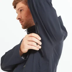 Et Grønnere Valg Vandtætte Jakker<Artilect Mens Grandview 3L Jacket Sort (SKY CAPTAIN)