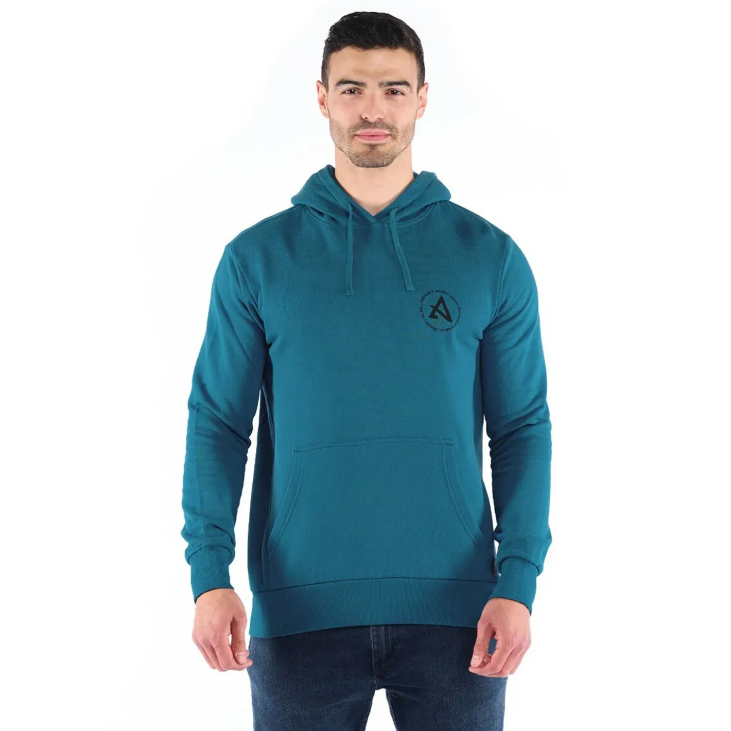 Artilect Sweaters Og Pullovers<Mens Ratio Hoodie Blå (BLUE STEEL)