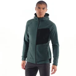 Et Grønnere Valg Fleece- Og Uldtrøjer<Artilect Mens Supermoon Bio Hoodie Grå (DARK SLATE/BLACK)