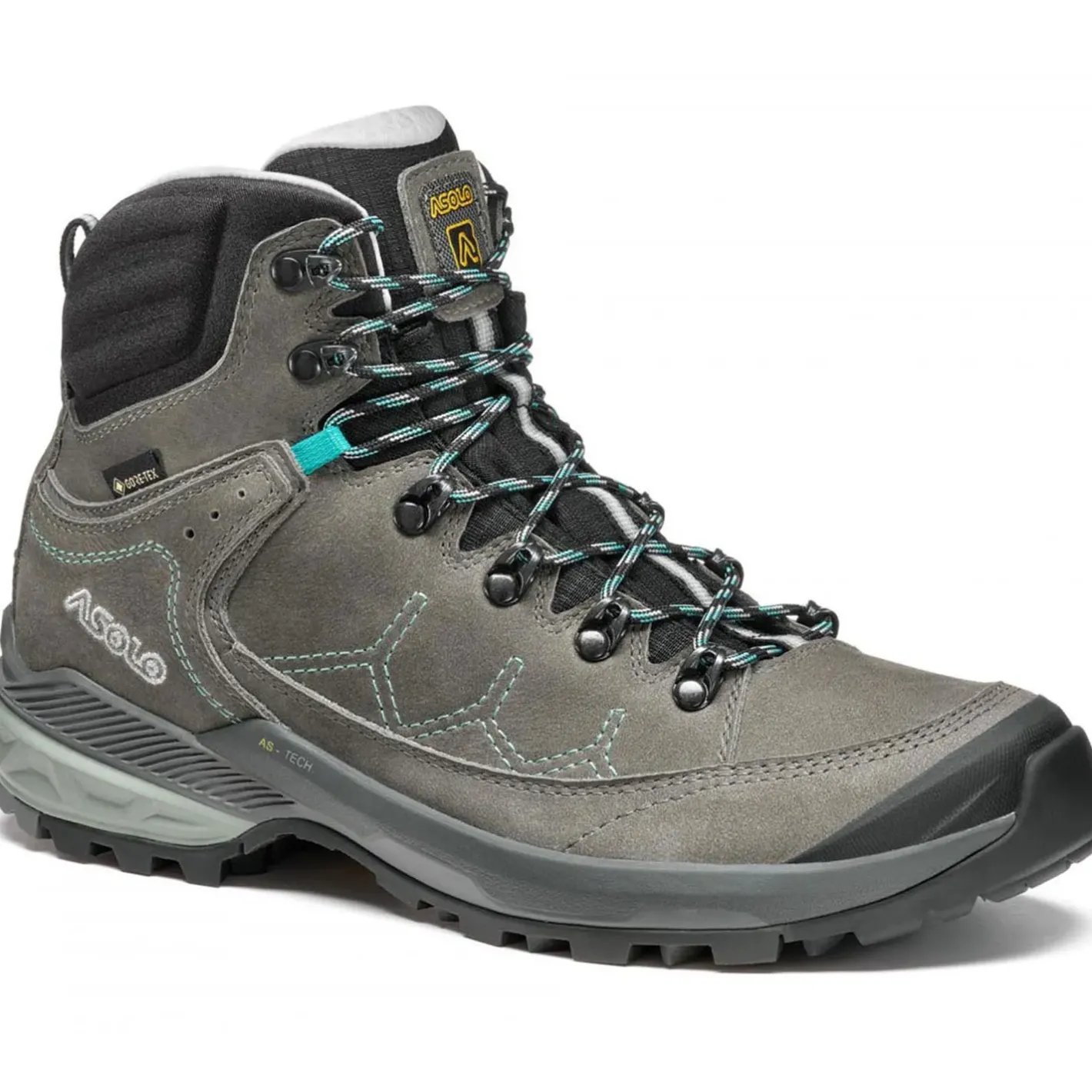 Asolo Vandrestøvler|Vandrestøvler<Womens Falcon EVO NBK Bunion Grøn (GRAPHITE/AQUA GREEN)