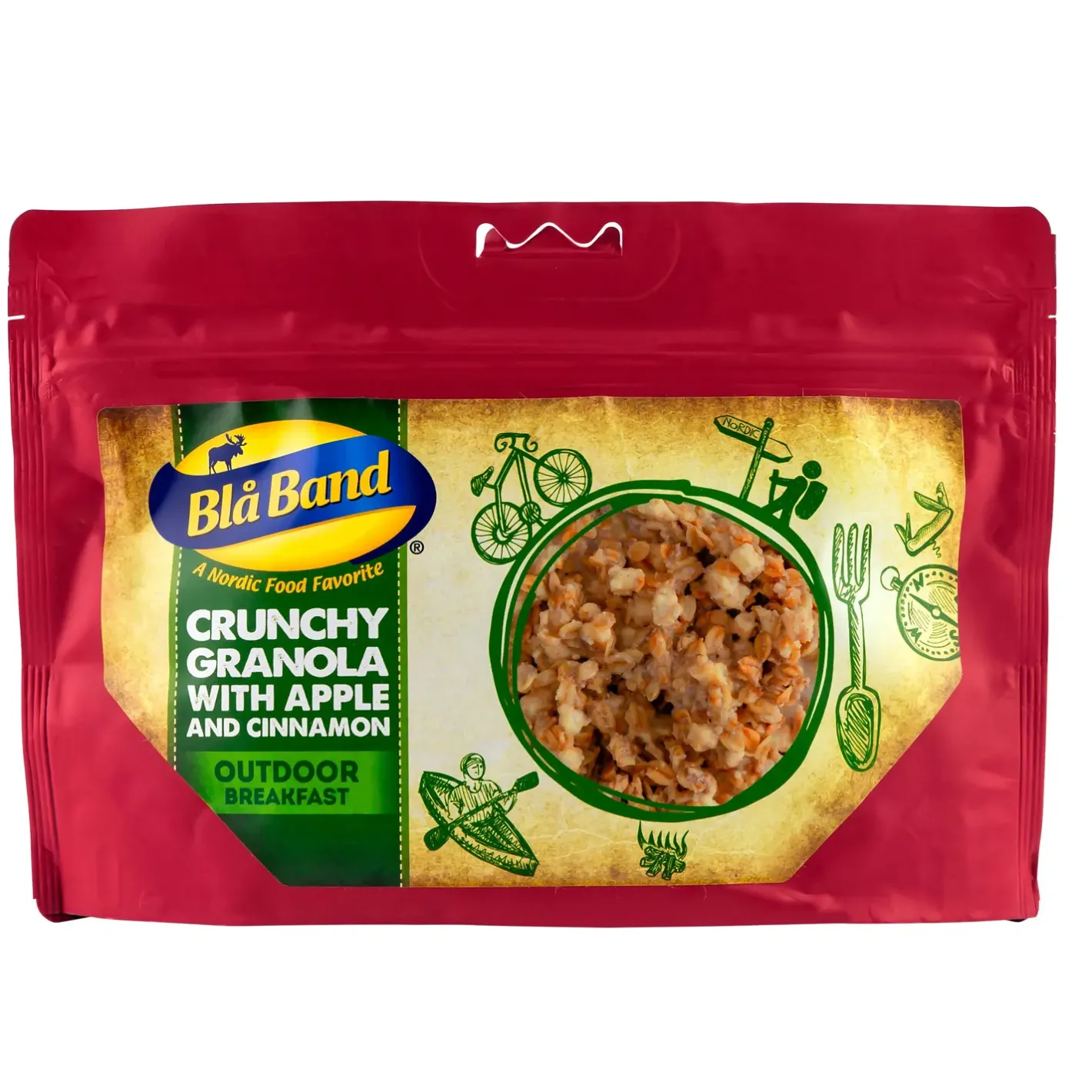 Blå Band Mad<Granola With Apple And Cinnamon