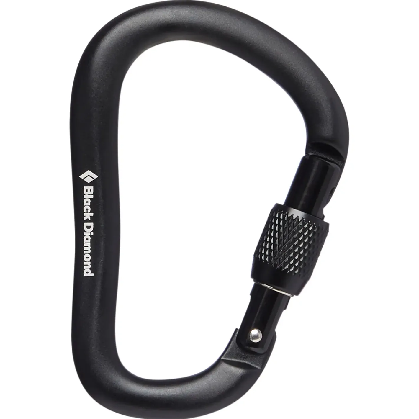 Black Diamond Karabiner<Rocklock Screwgate Carabiner Sort (BLACK)