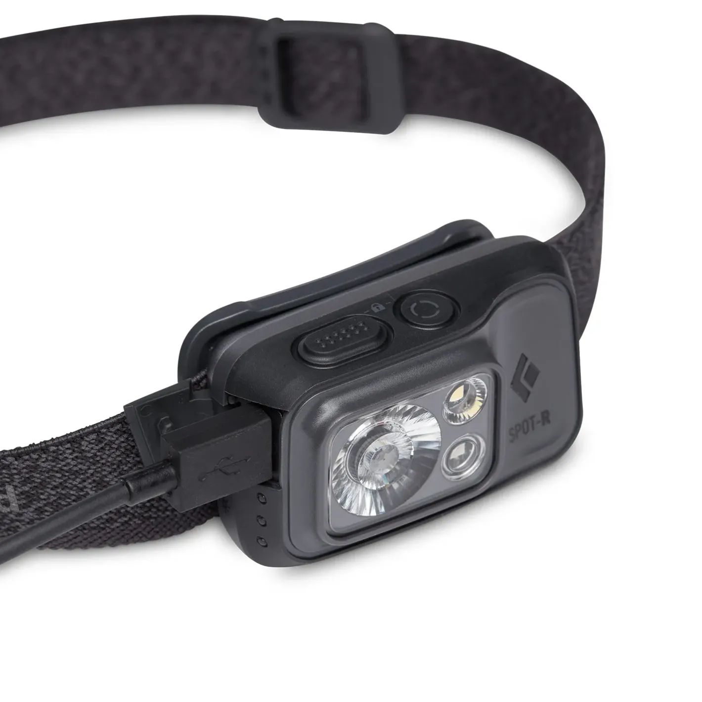Black Diamond Pandelamper<Spot 400-R Headlamp Grå (GRAPHITE)
