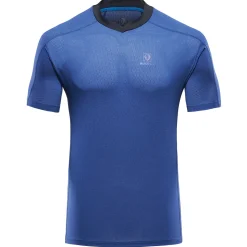BlackYak T-Shirts<Mens Finn ST S/S Shirt Blå (BLUE PRINT)