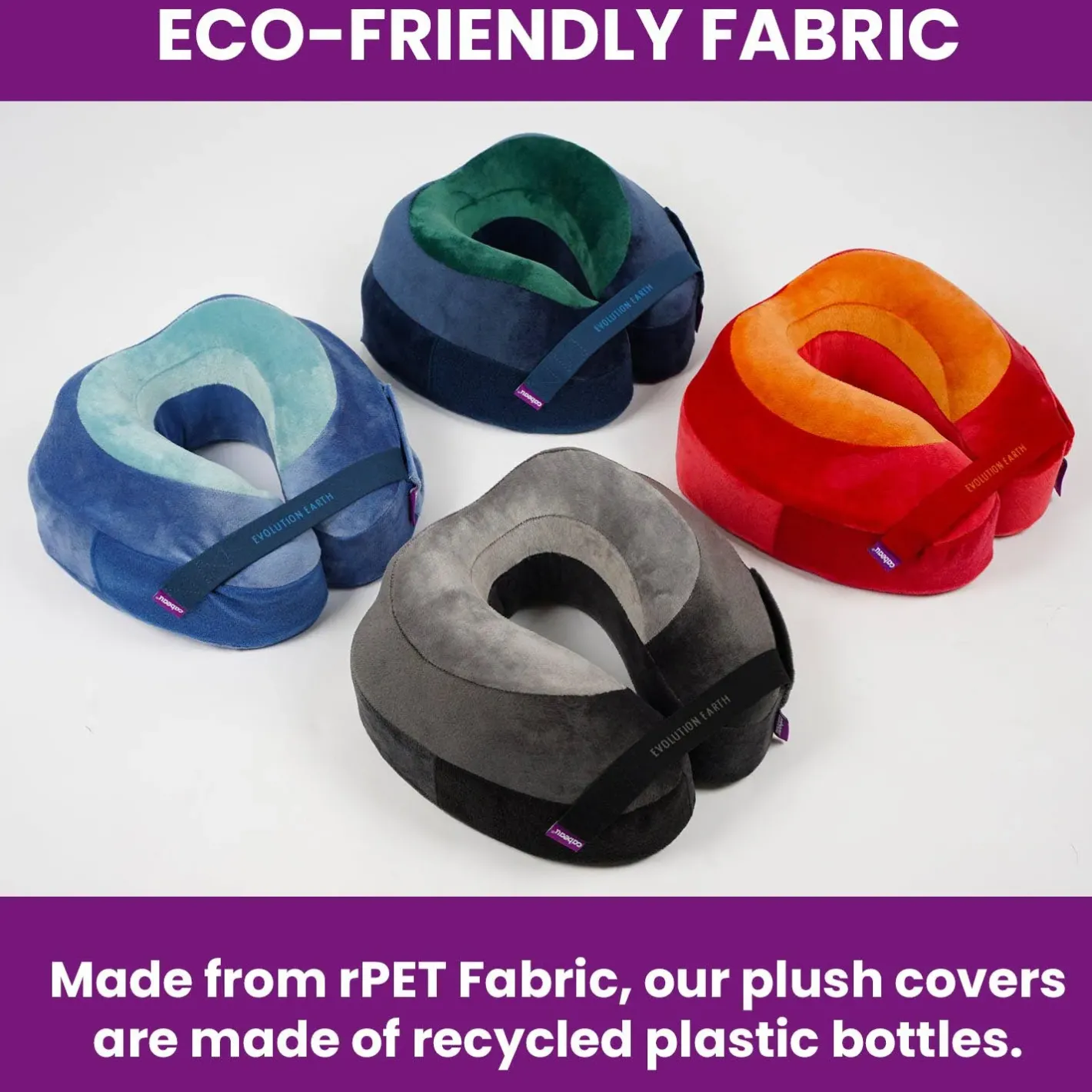 Cabeau Hovedpuder<Evolution Earth Neck Pillow Rød (FIRE)