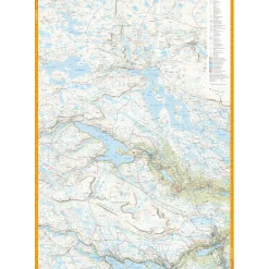 Calazo Kort<Finse Hallingskarvet Aurlandsdalen 1:50K