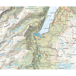 Calazo Kort<Finse Hallingskarvet Aurlandsdalen 1:50K