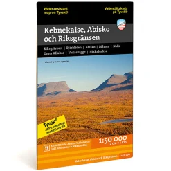 Calazo Kort<Kungsleden Kebnekaise Abisko Riksgränsen
