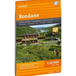 Calazo Kort<Turkart Rondane 1:50.000