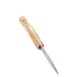 Casström Knive Og Tools<Lars Fält Lock Back Beige (CURLY BIRCH/STAINLESS STEEL)