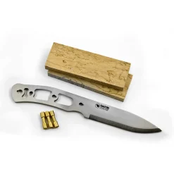 Casström Knive Og Tools<No.10 Swedish Forrest Knife Kit Beige (CURLI BIRCH/STAINLESS STEEL)