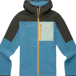 Cotopaxi Fleece- Og Uldtrøjer<Mens Abrazo Hooded Full-zip Fleece Jacket Blå (WOODS/BLUE SPRUCE)