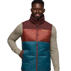 Cotopaxi Veste<Mens Solazo Down Vest Orange (CHESTNUT/RUSTY)