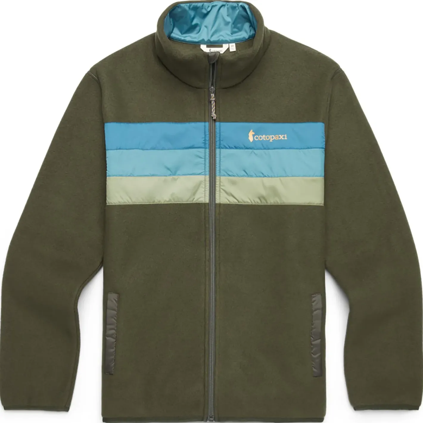Cotopaxi Fleece- Og Uldtrøjer<Mens Teca Fleece Full-Zip Jacket Grøn (HAPPY HIKER)