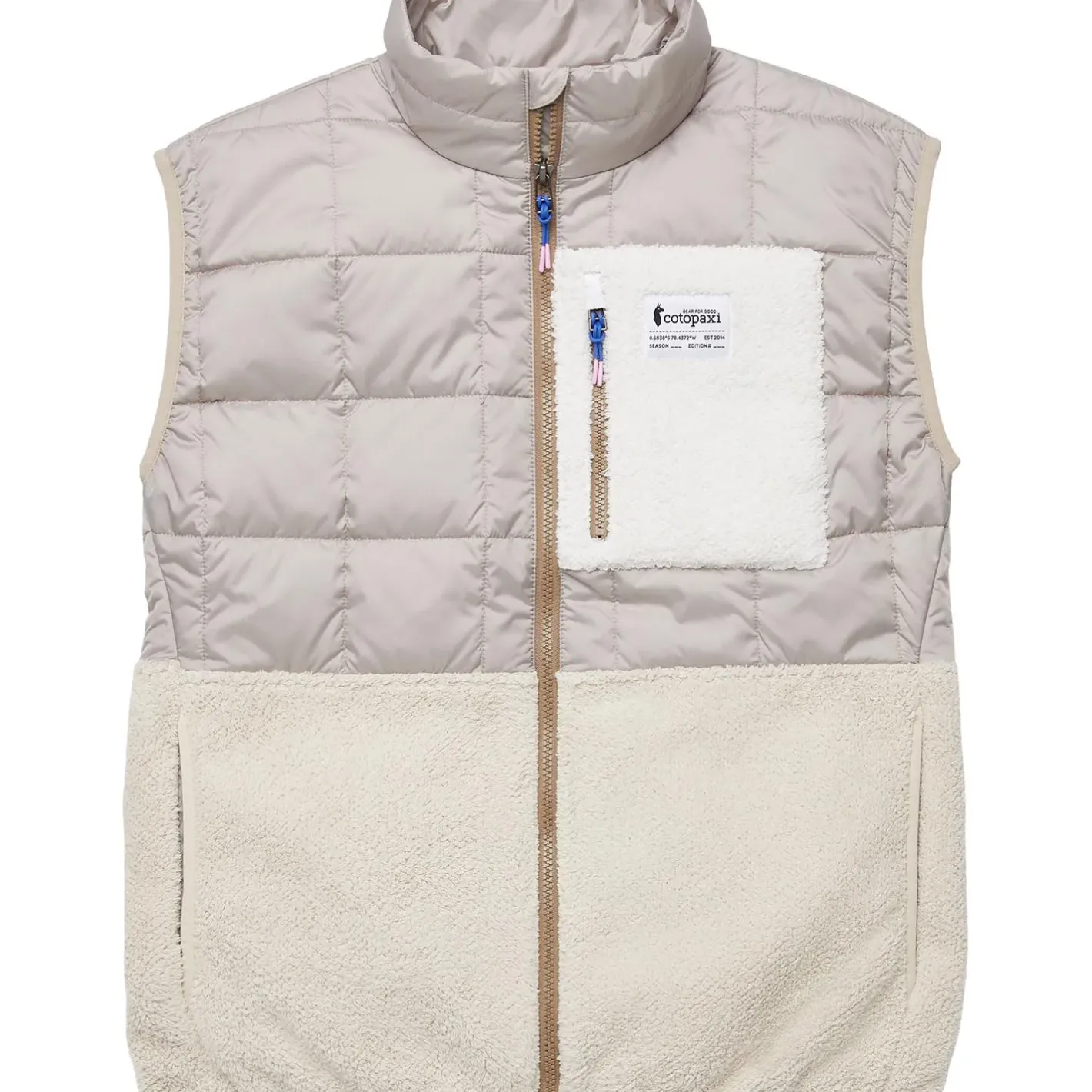 Cotopaxi Veste<Womens Trico Hybrid Vest Beige (OATMEAL/CREAM)