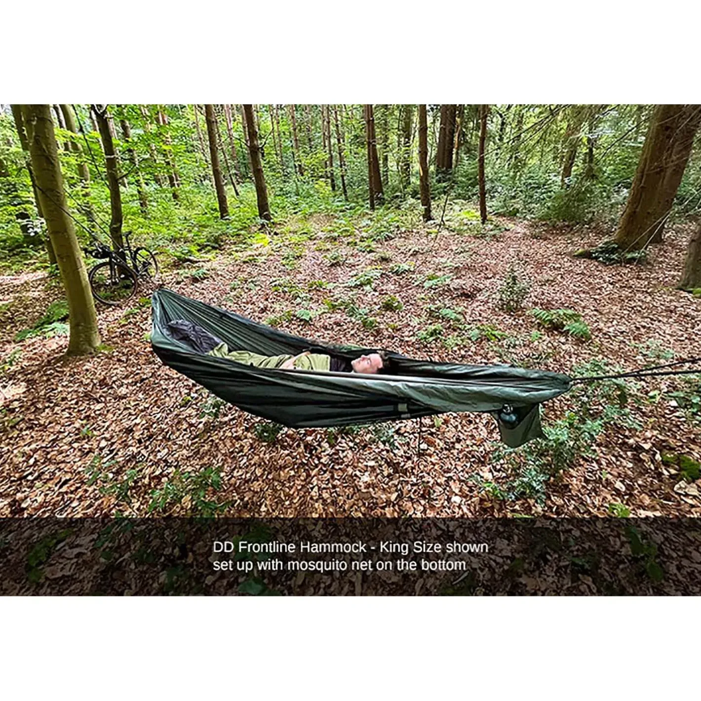 DD Hammocks Hængekøjer<DD Frontline Hammock King Size Grøn (OLIVE GREEN)