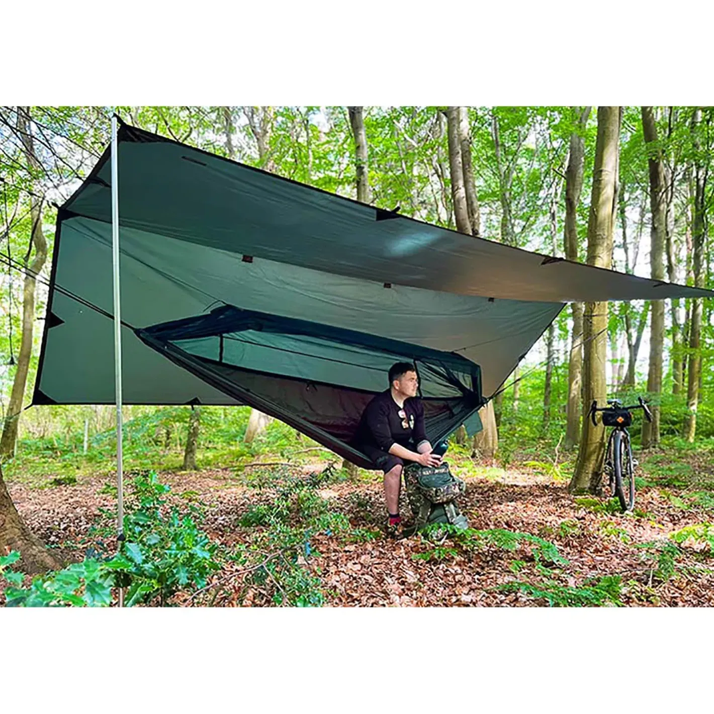DD Hammocks Hængekøjer<DD Frontline Hammock King Size Grøn (OLIVE GREEN)