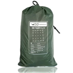 DD Hammocks Tarps<Tarp 5x5 Grøn (OLIVE GREEN)