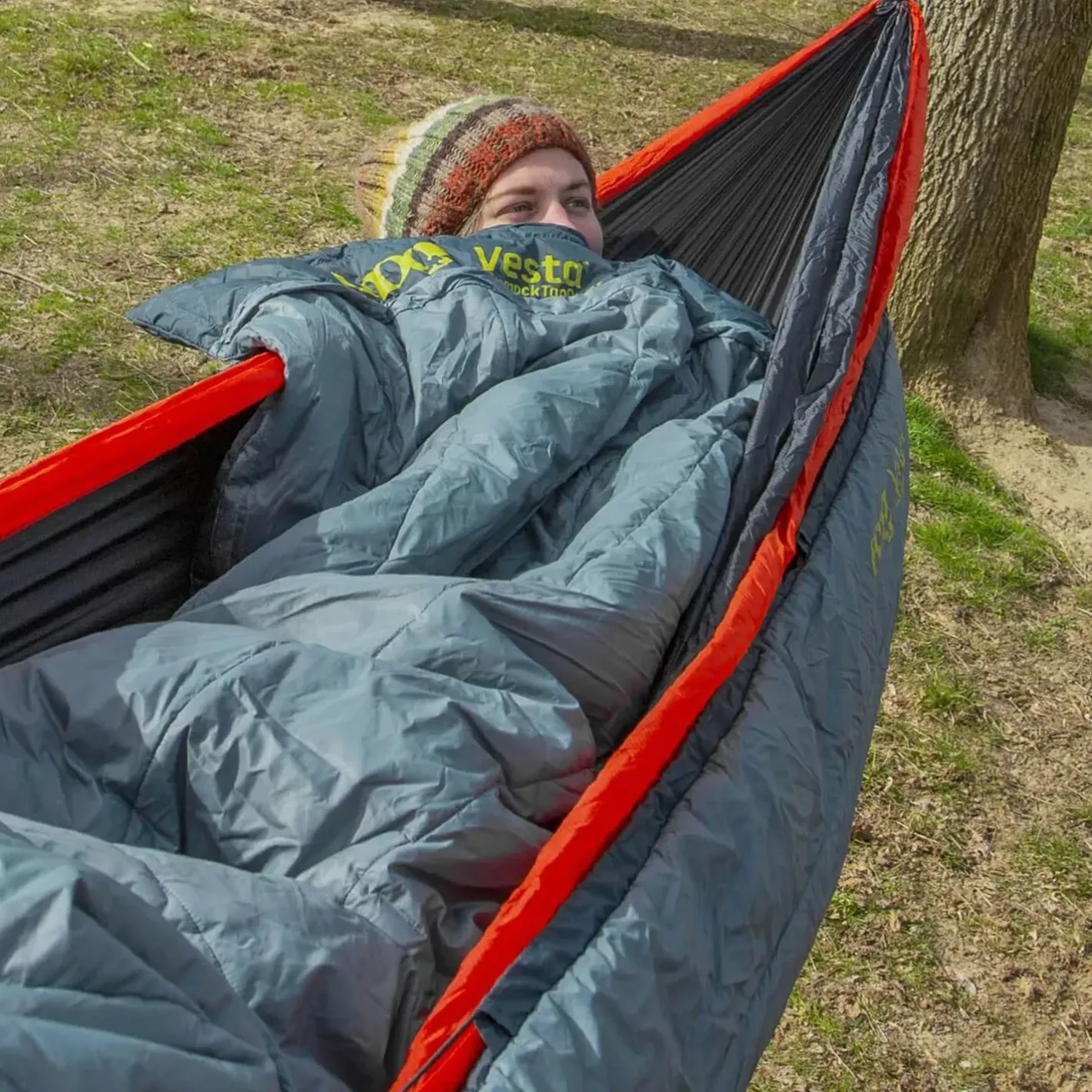 ENO Hængekøjetilbehør<Vesta Topquilt Blå (STORM)