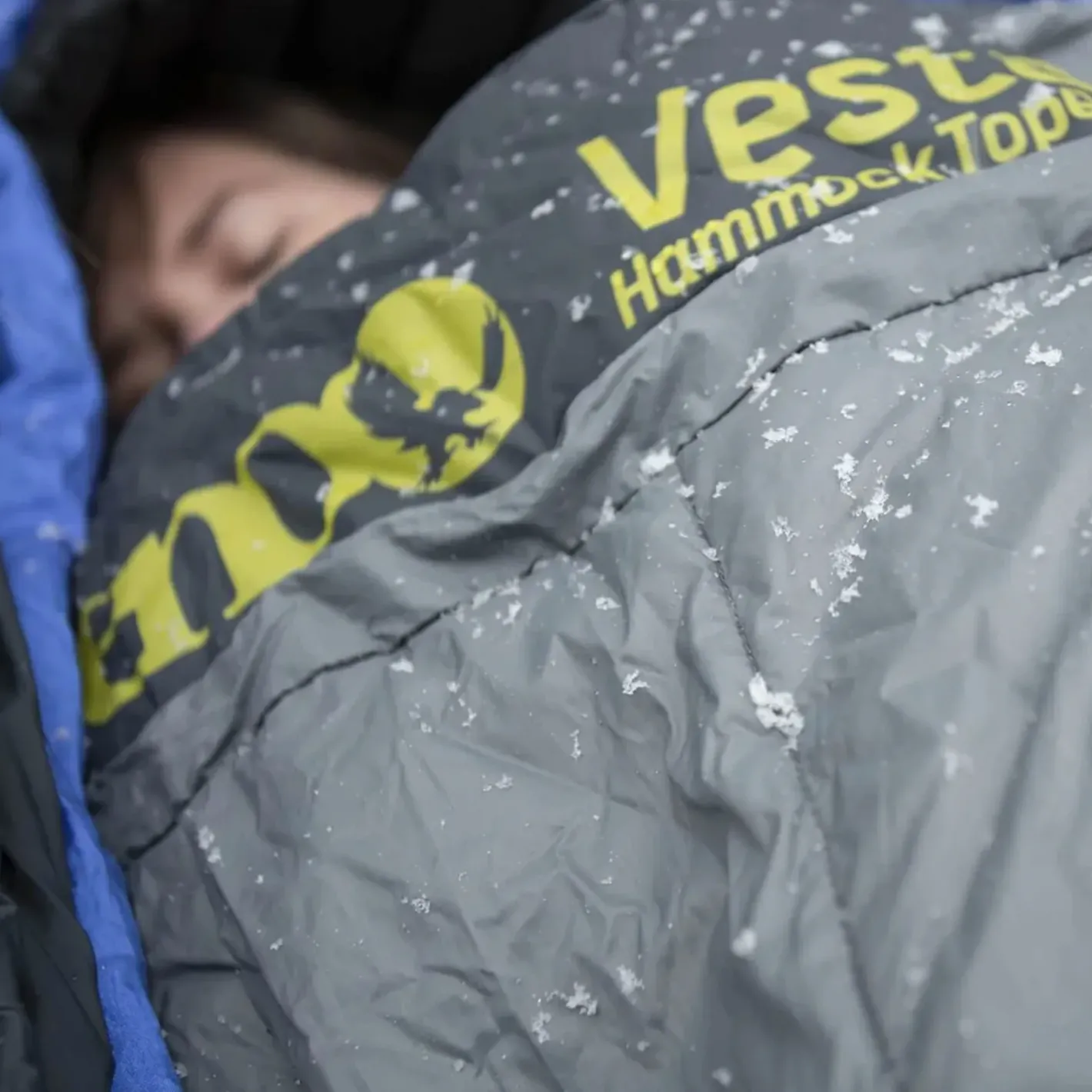 ENO Hængekøjetilbehør<Vesta Topquilt Blå (STORM)