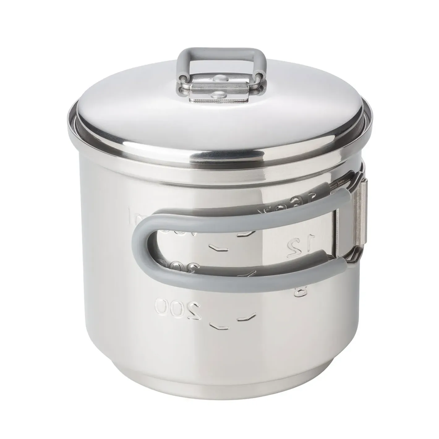 Esbit Trangia-Sæt Og Brændere<Cookset For Solid Fuel, 585 Ml Grå (STAINLESS STEEL)