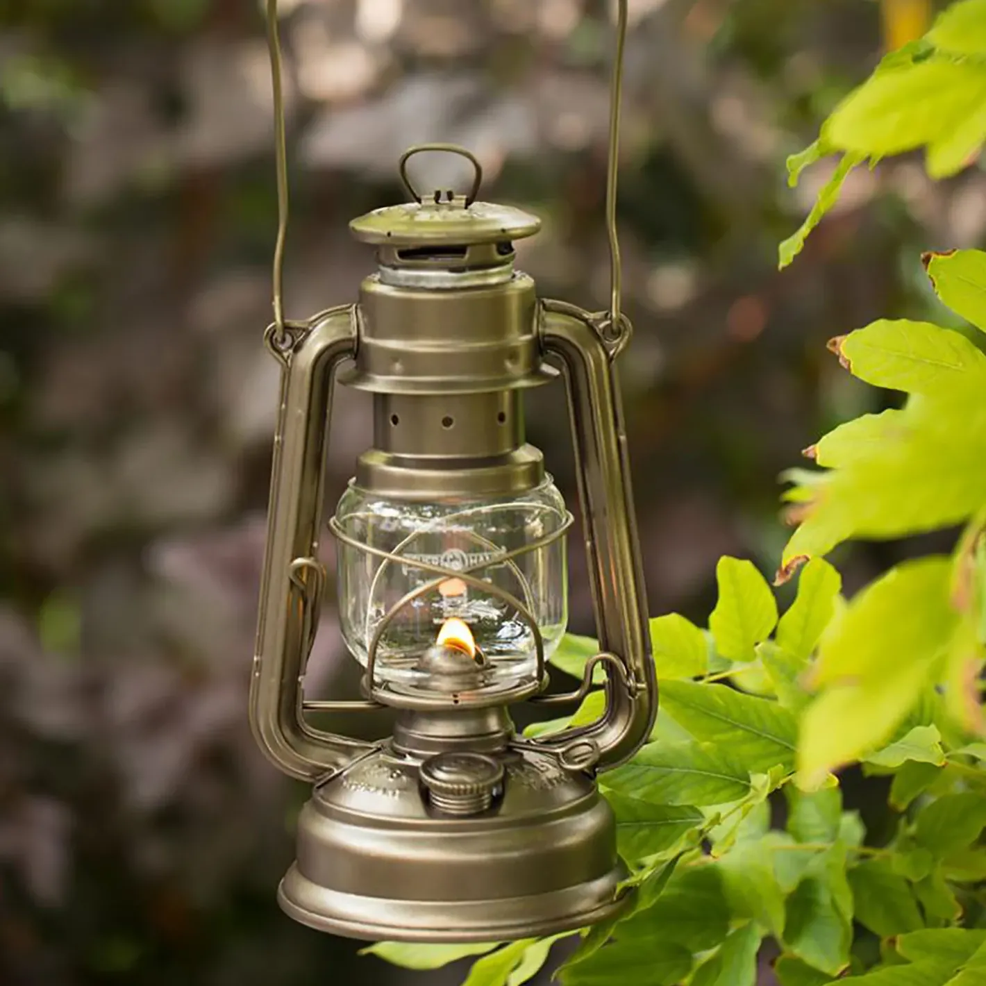Feuerhand Flagermuselygter Og Lanterner<Storm Lantern Metal Brun (BRONZE)